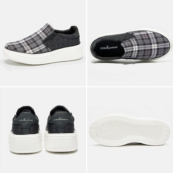 (75-3952) Orthocomfoot Women's Slip On Shoes with Arch Support Sz 41 (10.5) - Picture 8 of 15